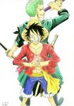 Roronoa Zoro And Luffy Related Keywords & Suggestions - Roro